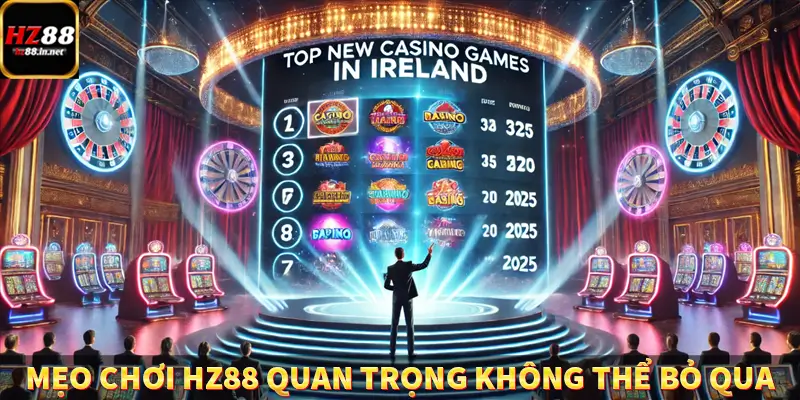 Mẹo chơi HZ88 quan trọng không thể bỏ qua