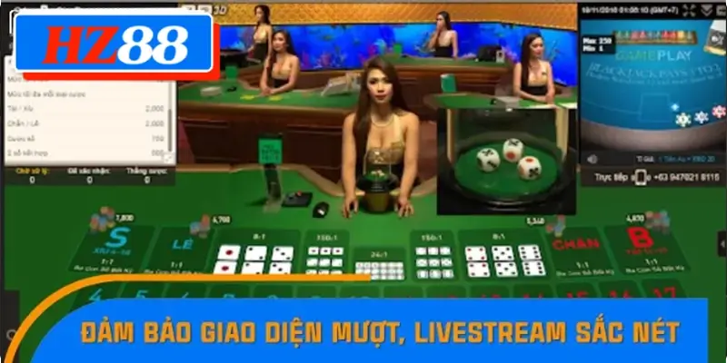 Đảm bảo giao diện mượt, livestream sắc nét Đảm bảo giao diện mượt, livestream sắc nét