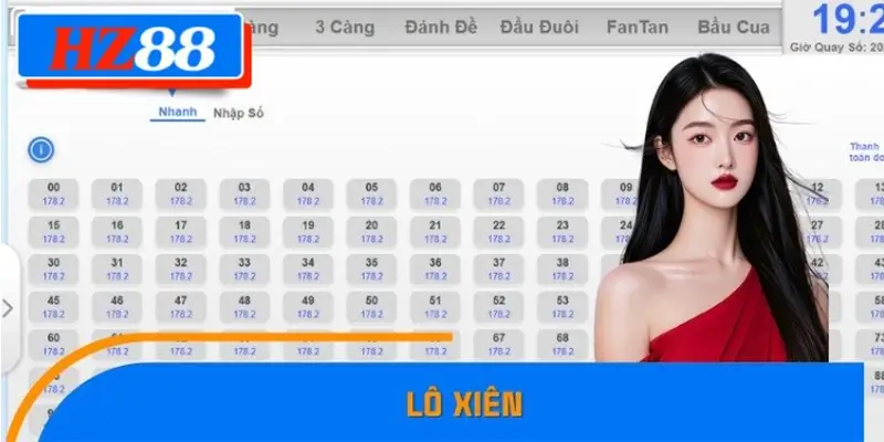 Lô Xiên Cách Chọn Và Mức Cược Lý Tưởng Tại Nhà Cái HZ88 7 Lô Xiên Cách Chọn Và Mức Cược Lý Tưởng