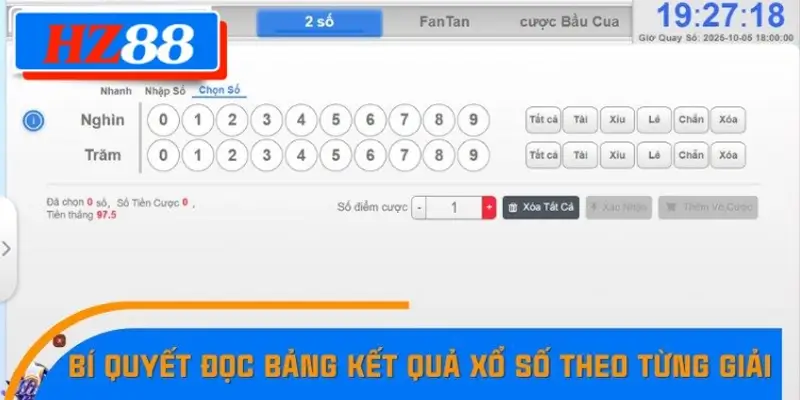Game Bài Mới Nổi Xu Hướng Cá Cược 2025 11 Mách bạn cách đọc bảng kết quả xổ số theo từng hạng giải