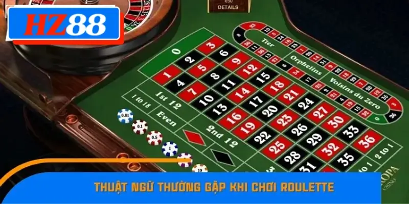 Thuật ngữ game thủ cần nhớ khi chơi Roulette